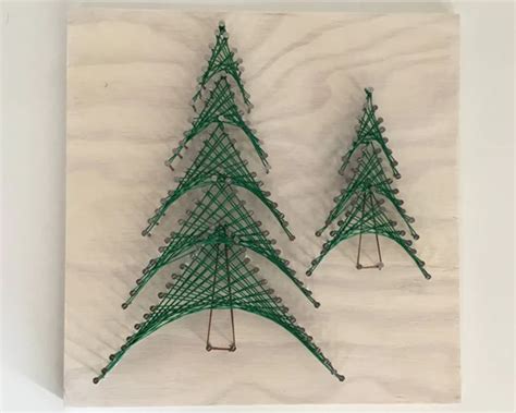 Image result for String Art Tree Pattern