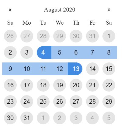 React Date Time Range Picker Example に対する画像結果