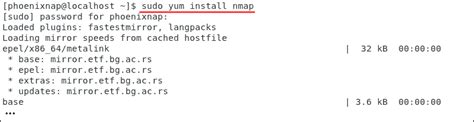 Nmap RHEL Linux に対する画像結果