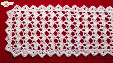 Image result for Free Easy Crochet Table Runner Patterns