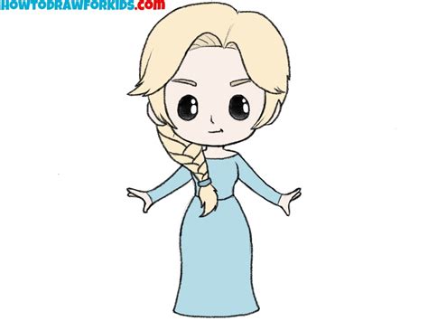 Image result for How to Draw Girls Easy Elsa