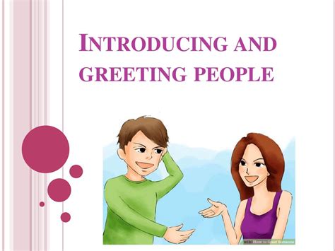 Toradh íomhá ar How to Greet in a English Presentation