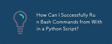 Image result for Run Python in Bash