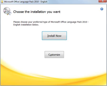 Toradh íomhá ar Office Language Pack