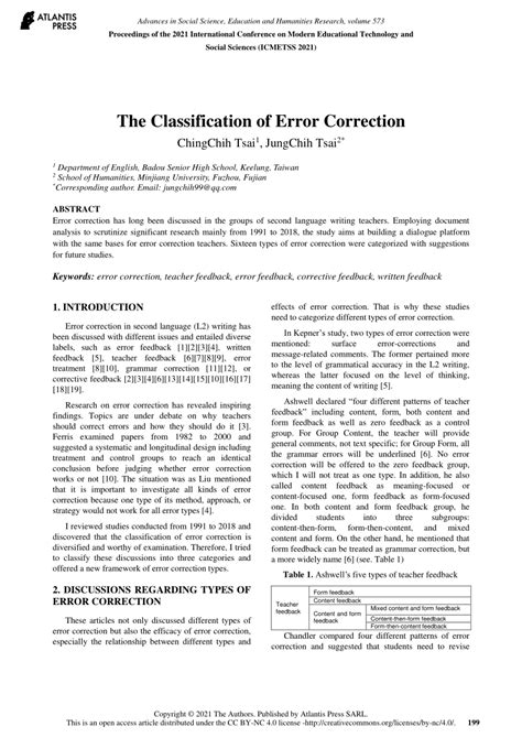 Image result for Classification Error Correctio Formula