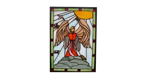 Toradh íomhá ar Tifany Window Pane Rectangular Design Pattern