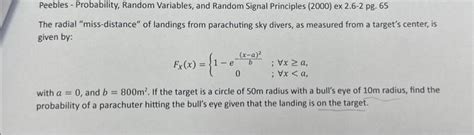 Image result for Probability and Random Processes Peebles