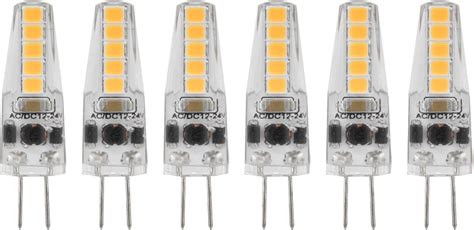Tbest 10Pcs G4 Led Bulb, Ampoules 5W Dimmable 12V G4 Led Bulbs 2W Bi ...