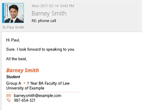 Image result for Graduate Student Email Signature