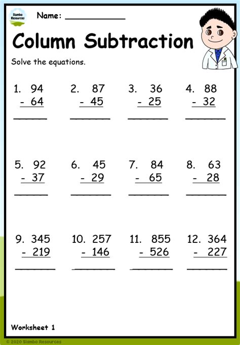 Image result for 3rd Grade Math Worksheets PDF