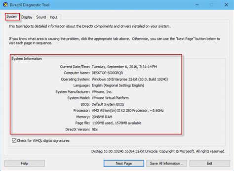 Image result for System Informations Win10