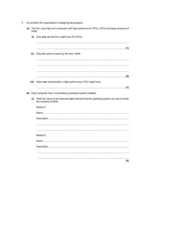 Toradh íomhá ar Computer Science a Level Papers