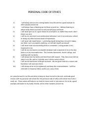 Personal Code of Conduct に対する画像結果