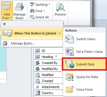 Image result for InfoPath Form Updated Button