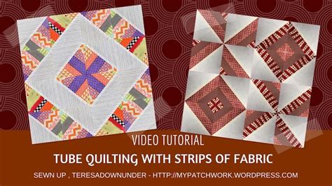 Toradh íomhá ar Tube Quilting Tutorials
