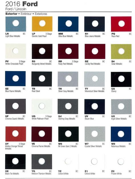 Image result for Paint Code Lookup Ford