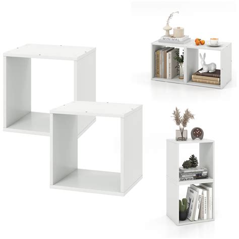 Image result for Color Stackable Cube Storage Organizer