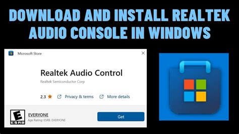 Toradh íomhá ar Realtek Audio Console Missing