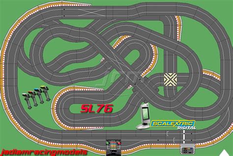 Image result for Scalextric Track Layout Plans