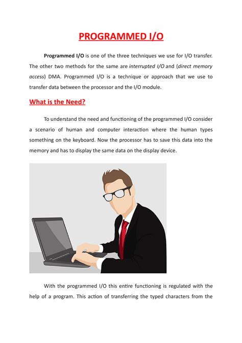 Image result for Programmed Input/Output Flowchart