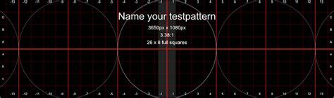 Test Pattern に対する画像結果