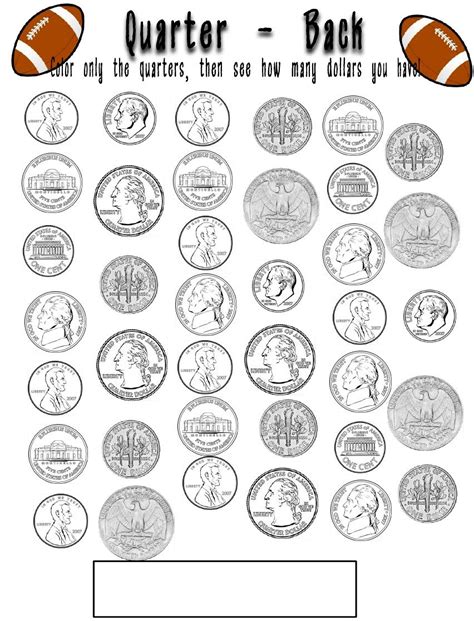 Image result for Money Math Coloring Pages