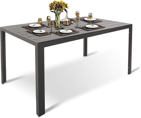 Afbeeldingsresultaten voor Rectangular Patio Dining Table