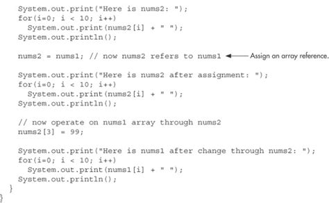 Toradh íomhá ar Assign Array Java