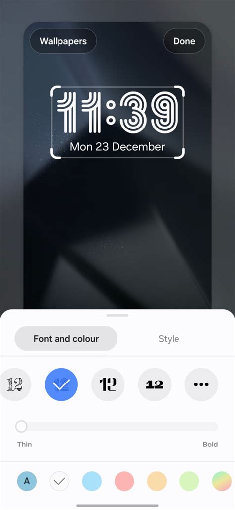 Image result for One Plus 7 Pro Lock Screen Clock
