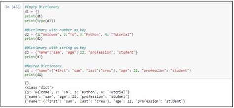 Image result for Create a Python Dictionary