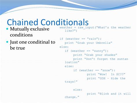 Image result for Chained Conditionals Java