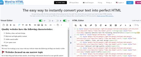 Converting Word to HTML に対する画像結果