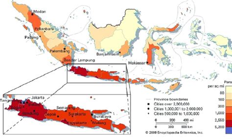 Image result for Java Population Density Map