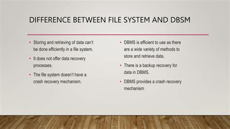 What Is Difference Between DBMS and Database に対する画像結果