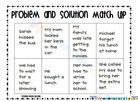 Image result for Problem and Solution Matching