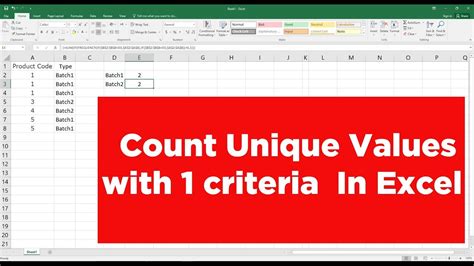 Image result for How to Count Unique Value with Multiple Condition