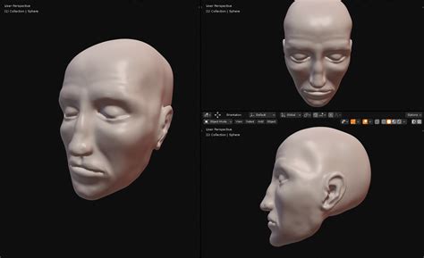 Image result for Blender Male Stylized Head
