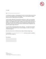 Toradh íomhá ar UL Functional Safety Certification