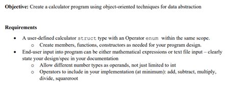 Image result for C++ Object-Oriented Programming Calculator