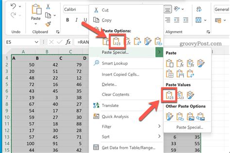 Toradh íomhá ar How to Paste Values in Excel