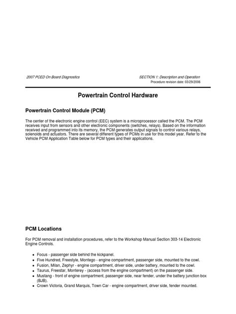 Powertrain Control System に対する画像結果