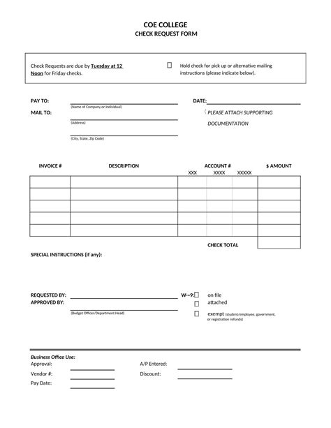 Image result for Free Printable Check Request Form