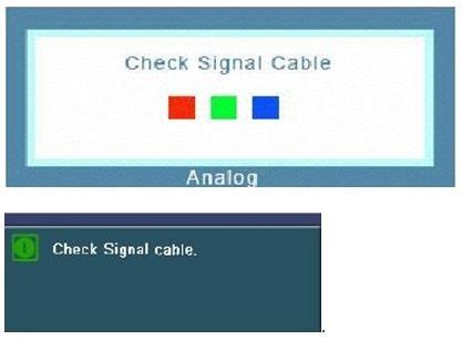 Image result for Check Signal Cable HP Monitor