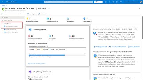 Toradh íomhá ar Microsoft Defender For Storage