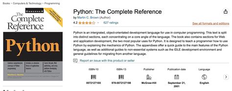 Image result for Reference Books for Python Programming