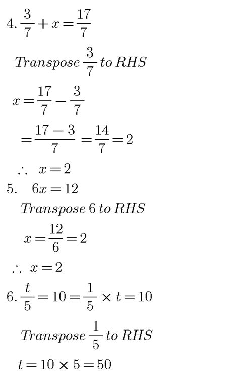 Image result for Chapter 2 Linear Equations Class 8 Worksheet