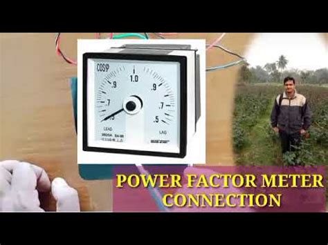 Afbeeldingsresultaten voor Power Factor Meter Connection