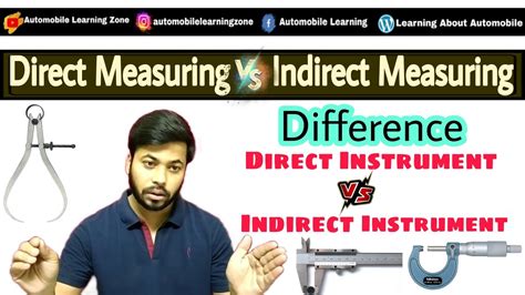 Image result for Difference Between Direct and Indirect Method of Measurement PDF