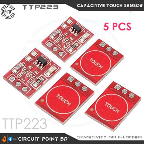 Image result for Ttp223 Capacitive Touch Sensor Module