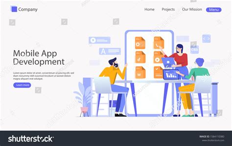 Image result for iOS App Development Consultation Vector